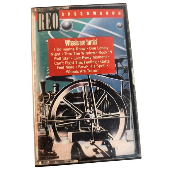 Vintage Cassette Tape Lot: Fleetwood Mac Willie Nelson REO Speedwagon The Cars - Picture 2 of 15